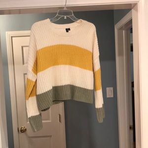 Cropped sweater